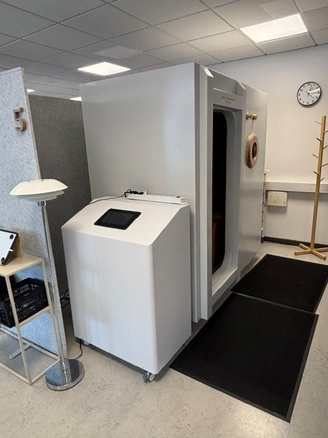 1 persons stål kammer